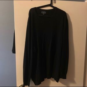 Black cashmere sweater